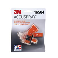 Accuspray Atomizing Head Single, 1.4mm Orange