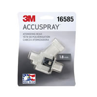 Accuspray Atomizing Head Single, 1.8mm Clear Transparent