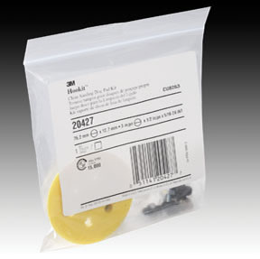 Clean Sanding Disc Pad Kit, 3" x 1/2" x 5/16"
