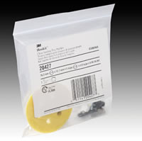 Clean Sanding Disc Pad Kit, 3" x 1/2" x 5/16"