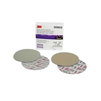 6" Trizact Hookit Foam Disc Kit, 3000 & 8000, 10 Discs/Kit, 4 Kits/Case