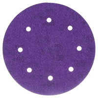 Cubitron II Hookit Clean Sanding Abrasive Disc 737U, 8", 180+, 25 Discs/Carton, 4 Cartons/Case