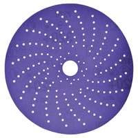 Cubitron II Hookit Clean Sanding Abrasive Disc, 6", 400+ grade, 50 Discs/Carton, 4 Cartons/Case