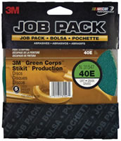 Green Corps Stikit Disc 31547, 6", 40E, 5, discs/pack