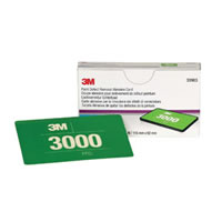 Paint Defect Removal Abrasive, 115mm x 67mm Card, 3000 Grade