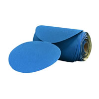 Stikit Blue Abrasive Disc Roll, 6", 500 Grade