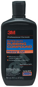 Super Duty Rubbing Compound 39004, 16 oz