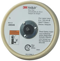 Stikit Low Profile Finishing Disc Pad 05546, 6"