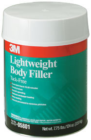 Lightweight Body Filler 05801, 1 Gallon