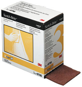 4-3/4" x 15' Scotch-Brite Clear Blend Prep Scuff Pads