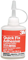 Quick Fix Adhesive 08155, 1 oz Bottle