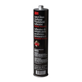Auto Glass Urethane Windshield Adhesive 08693, 10.5 fl oz Cartridge