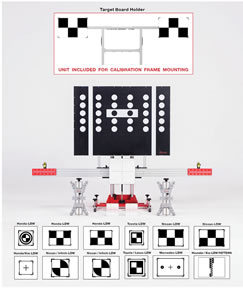 MaxiSYS ADAS LDW Calibration Package w/ LDW Targets