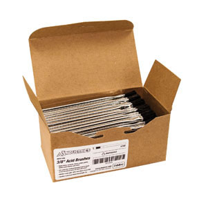3/8" Acid Brush, Pack of 144