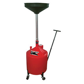 18 GALLON PLASTIC WASTE OIL DRAIN