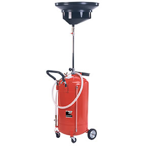 24 GALLON WASTE OIL DRAIN w/PRESSURIZED EVACUATION