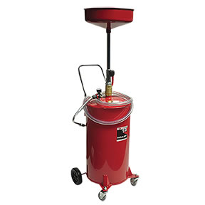 18 GALLON ECONOMY  WASTE OIL DRAIN w/PRESSURIZED EVAC
