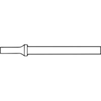 Straight Punch .498 Shank 18" OAL, Blank