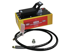 5QT AIR/HYD PUMP W/HOSE COUP