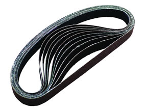 10 Pc. 40 Grit 3/8" x 13" Sanding Belt