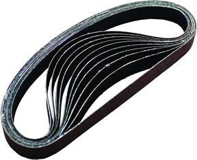 10 Pc.  x 18 40 Grit Sanding Belt Kit