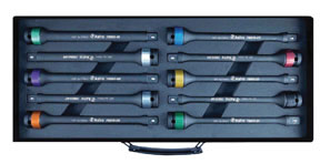 10 Pc. 1/2" Drive Torque Limiting Aluminum  Extension Set