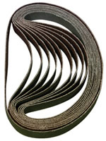 10pk sanding belt 60 grit 3/8x13in.