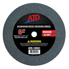 Replacement 6" Medium Grit Grinding Wheel