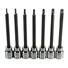 7 Pc. Extra Long Star Bit Socket Set