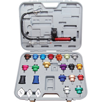 25 Pc. Master Cooling System Pressure Test Kit