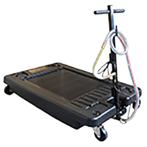 17 Gallon Low Profile Oil Drain with Electric Pump