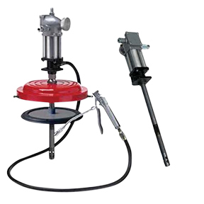 Air Operated High Pressure Grease Pump for 25 to 50 lbs. Drums