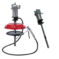 Air Operated High Pressure Grease Pump for 25 to 50 lbs. Drums
