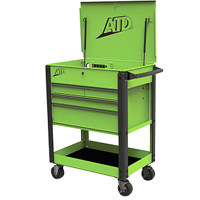 31" 4-Drawer Quick Assembly Deluxe Service Cart
