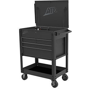 31" 4-Drawer Quick Assembly Deluxe Service Cart