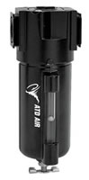 Standard 1/4 NPT Filter, Metal Bowl, 40 Micron, 48 SCFM