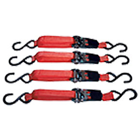 Ratcheting 15 ft. Tie Down Set, 4 pc.