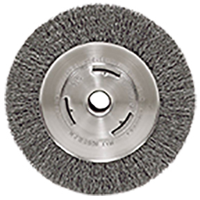 6" Wire Wheel with Spacer for 1/2" Arbor