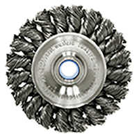4  Twisted Tuft Wire Wheel Brush