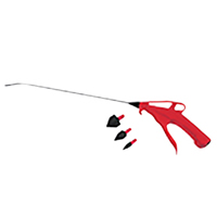 13" Pistol-Grip Air Blow Gun with Rubber Tips
