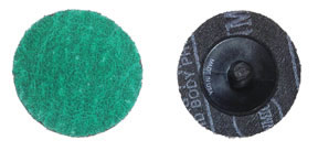 2" Green Zirconia 36 Grit Grinding Disc