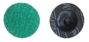 3"-36 Grit Green Zirconia Mini Grinding Discs
